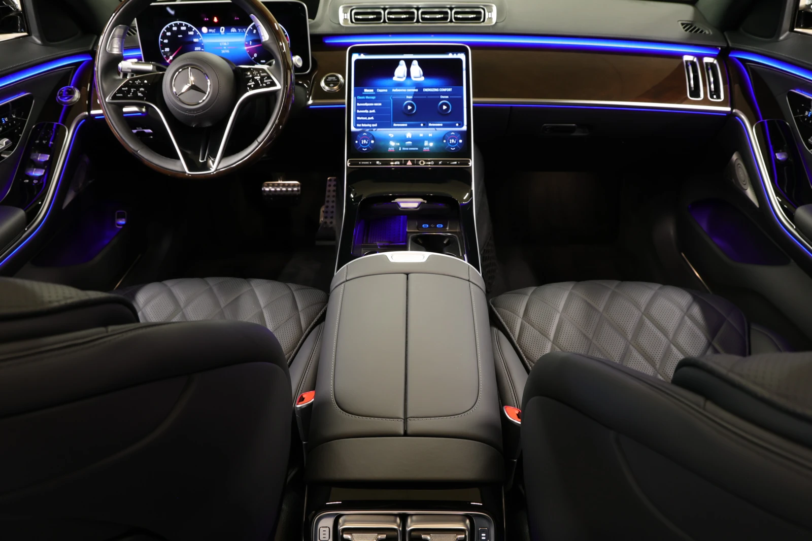Mercedes-Benz S 350 d 4MATIC Long AMG Line Exklusive Panorama, снимка 9 - Автомобили и джипове - 55281607