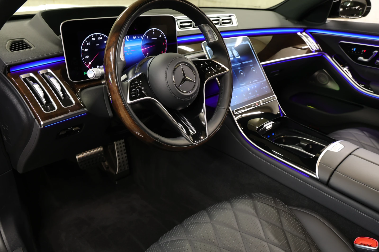 Mercedes-Benz S 350 d 4MATIC Long AMG Line Exklusive Panorama, снимка 7 - Автомобили и джипове - 55281607