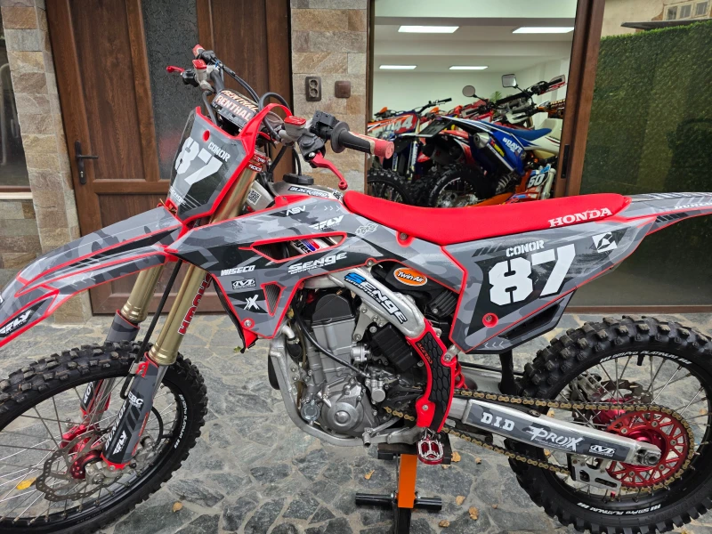 Honda Crf 450/СТАРТЕР/3 РЕЖИМА/ТРАКШЪН/ЛЪНЧ КОНТРОЛ/* ЛИЗИНГ, снимка 4 - Мотоциклети и мототехника - 51680819