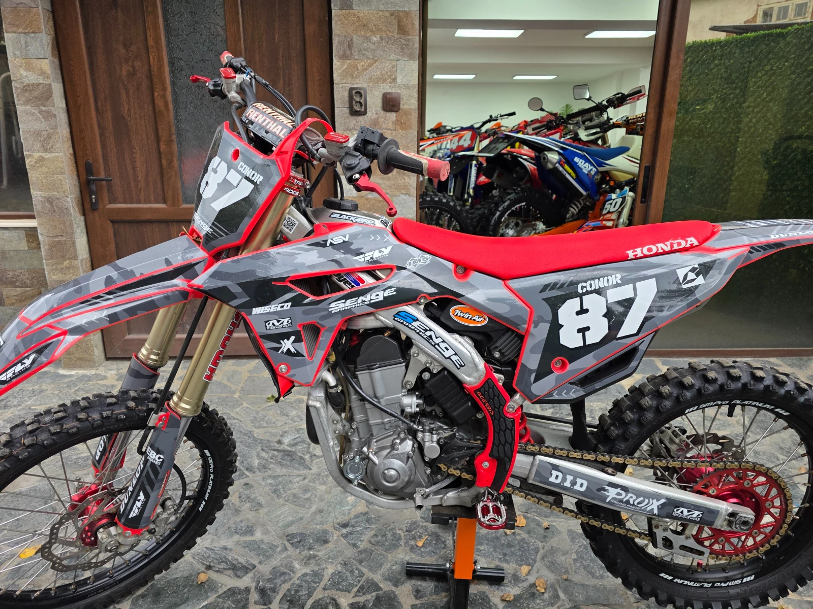 Honda Crf 450/СТАРТЕР/3 РЕЖИМА/ТРАКШЪН/ЛЪНЧ КОНТРОЛ/* ЛИЗИНГ - изображение 4