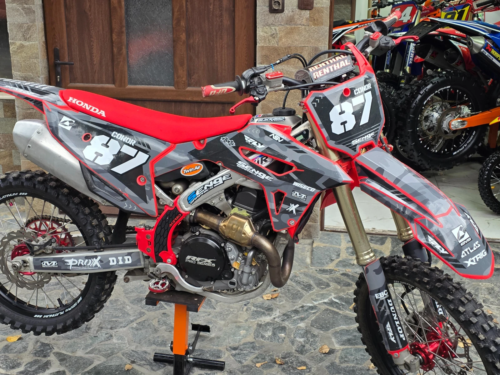 Honda Crf 450/СТАРТЕР/3 РЕЖИМА/ТРАКШЪН/ЛЪНЧ КОНТРОЛ/* ЛИЗИНГ - изображение 2