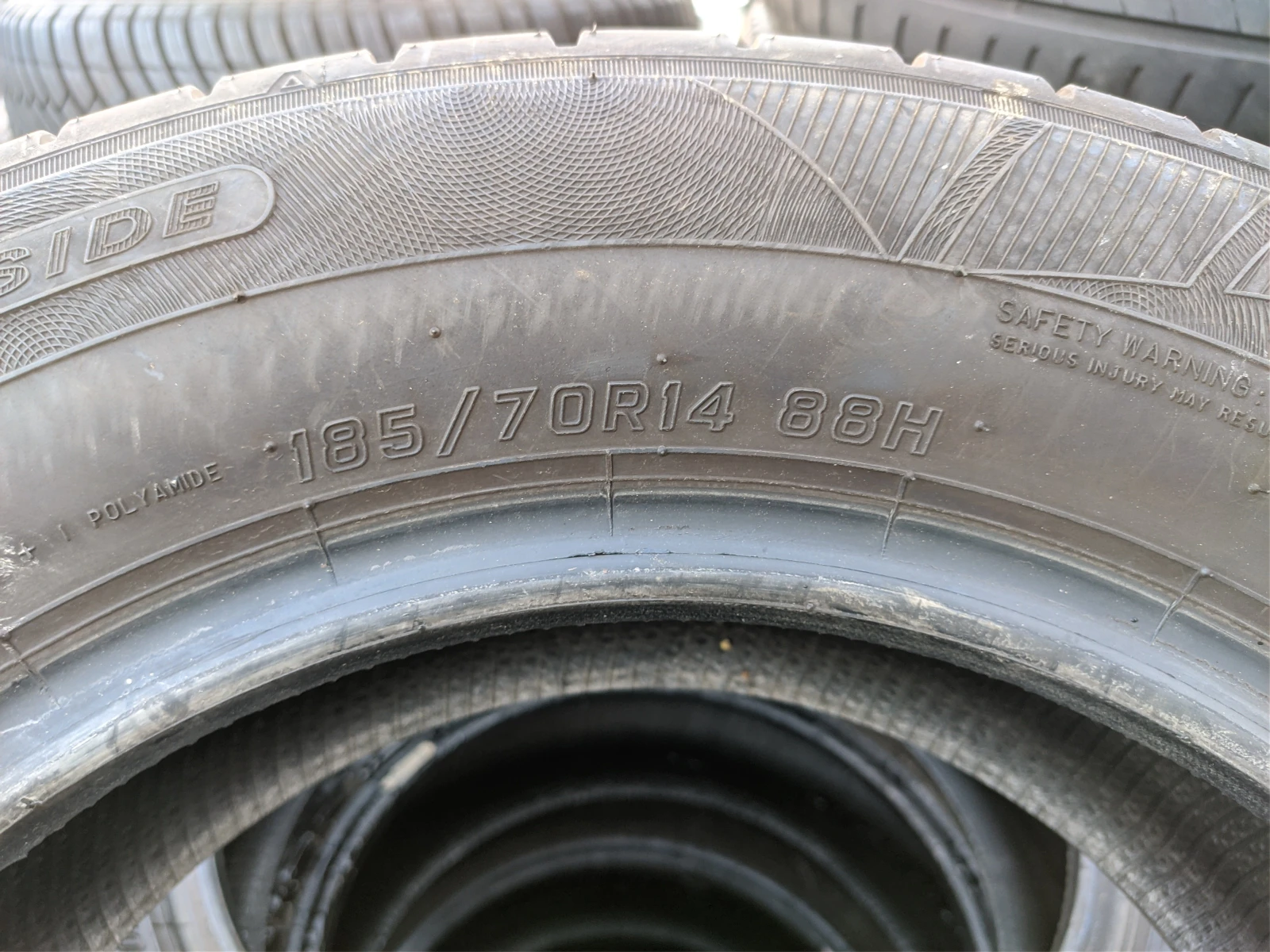 Гуми Летни 185/70R14, снимка 6 - Гуми и джанти - 54987305