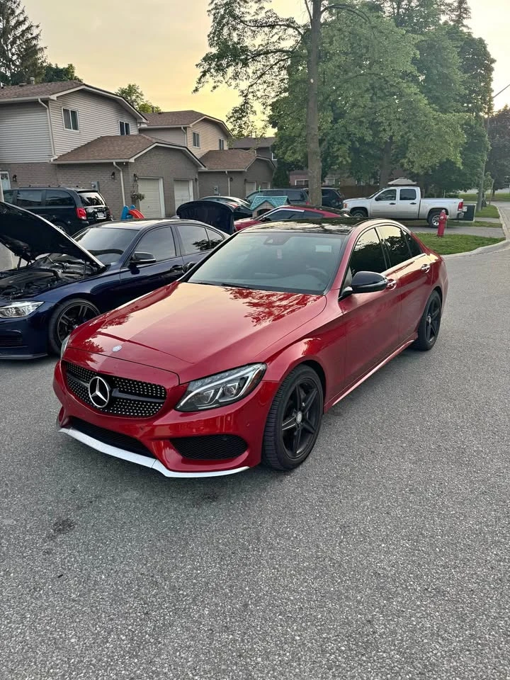 Mercedes-Benz C 450 AMG * AMG* АВТОКРЕДИТ БЕЗ ПЪРВОНАЧАЛНА ВНОСКА* , снимка 2 - Автомобили и джипове - 54939942
