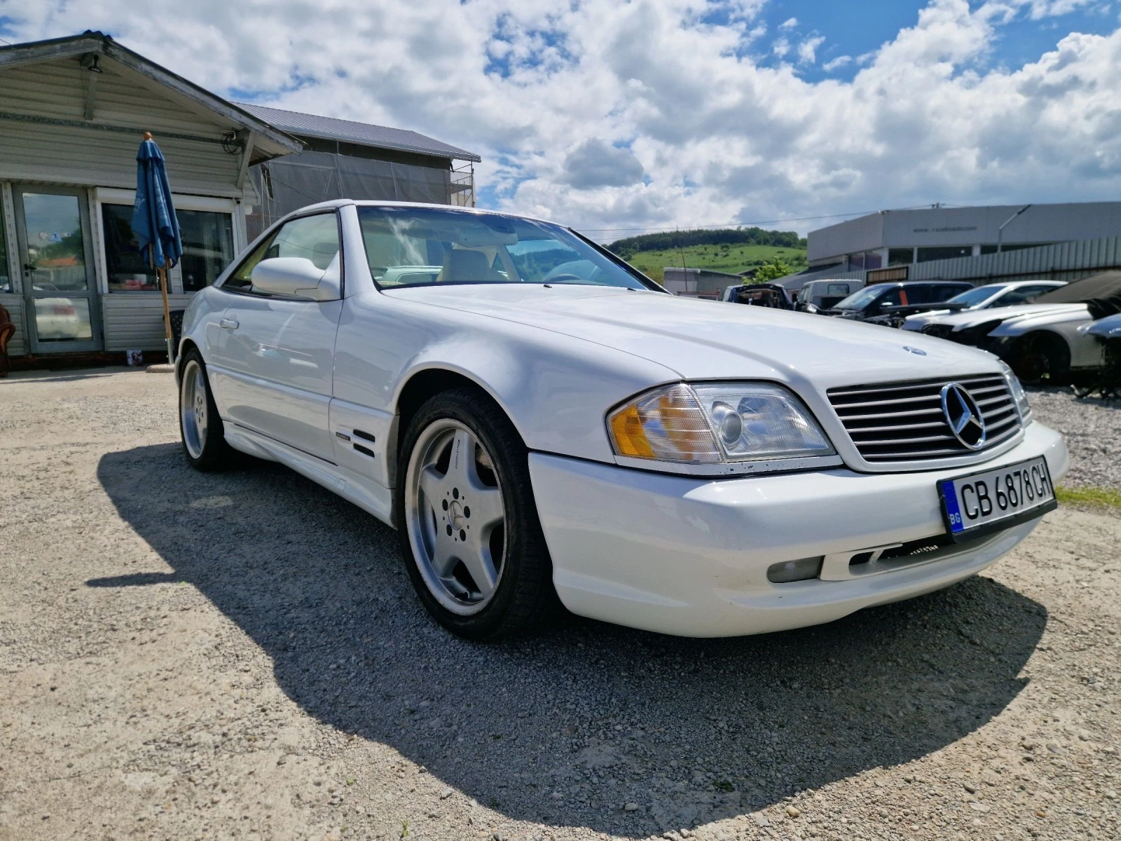 Mercedes-Benz SL 500 SL500  АМГ пакет, снимка 1