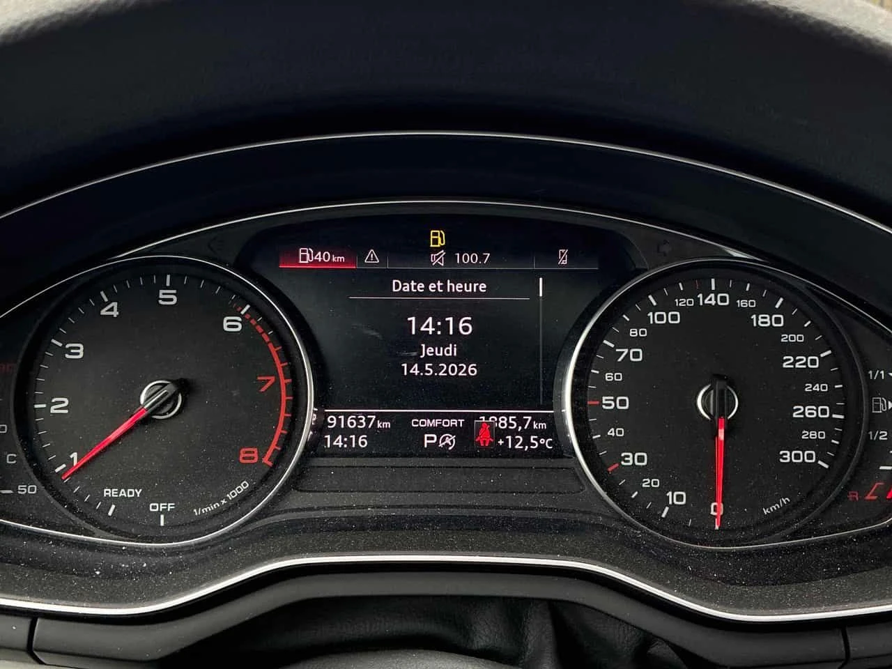 Audi A4 Komfort /LED/DISTRONIC/CARFAX/АВТОКРЕДИТ, снимка 8 - Автомобили и джипове - 54588737