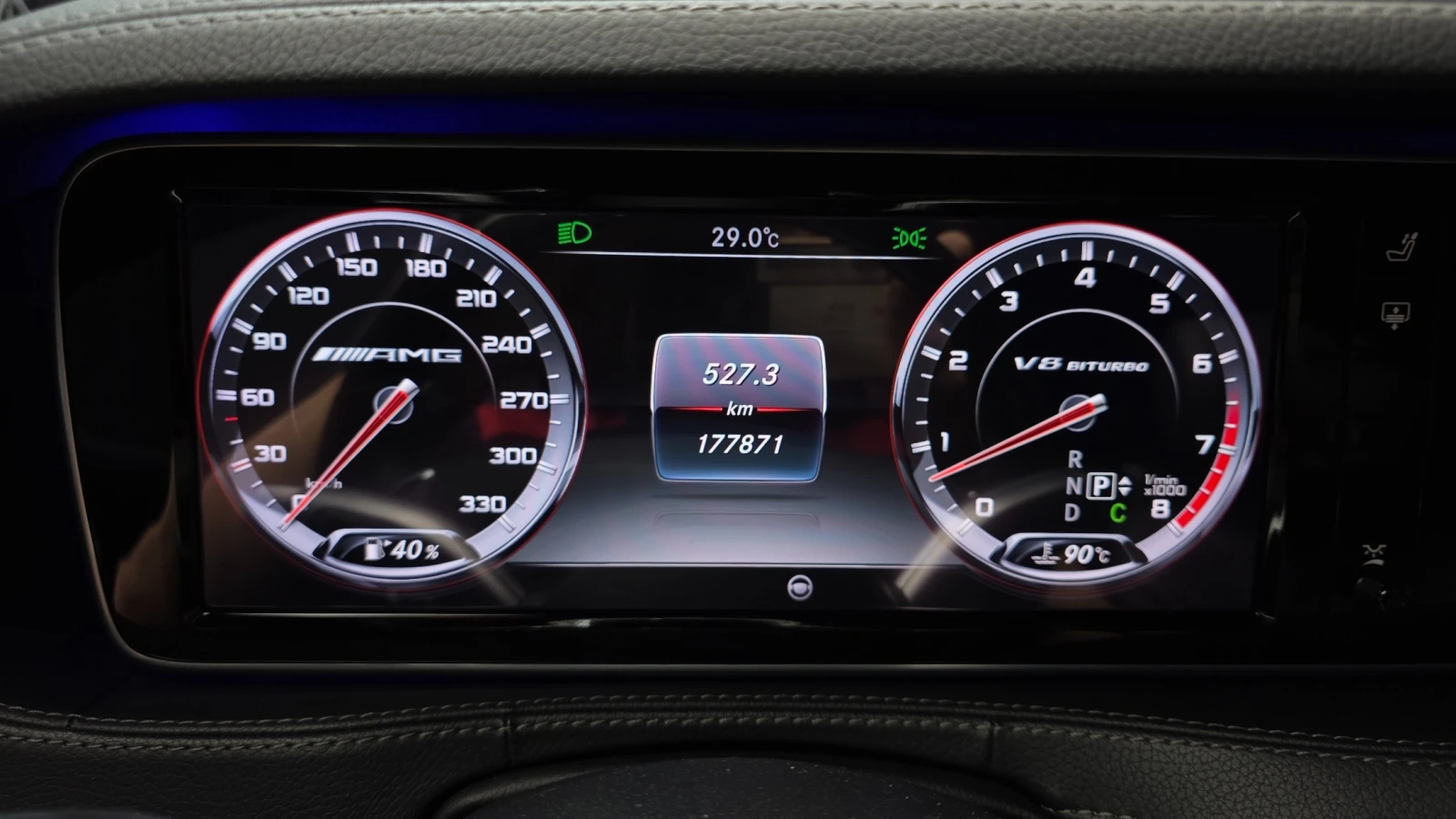 Mercedes-Benz S 500 L* 6.3 AMG FACELIFT OPTIC* , снимка 8 - Автомобили и джипове - 55100551