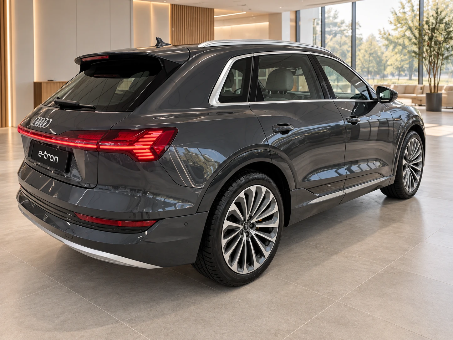 Audi E-Tron 50 quattro| 93% SOH| 313 �.�. | 10.2021 �.  | Mobile.bg � ����������� 4