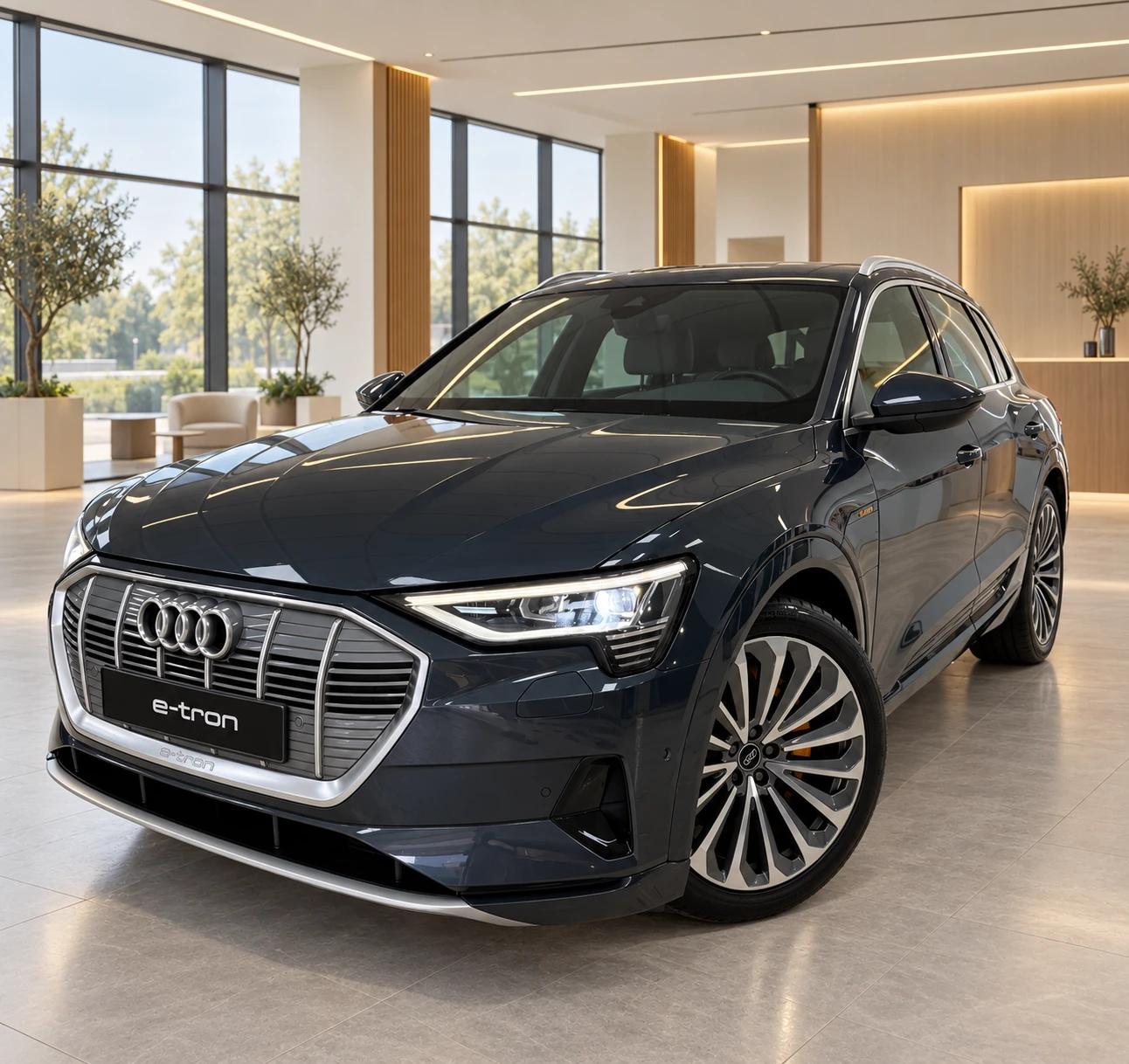 Audi E-Tron 50 quattro| 93% SOH| 313 к.с. | 10.2021 г. 