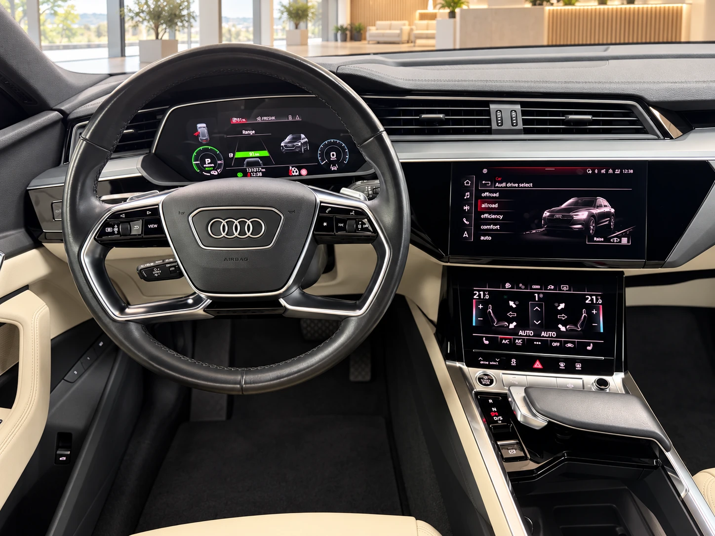 Audi E-Tron 50 quattro| 93% SOH| 313 �.�. | 10.2021 �.  | Mobile.bg � ����������� 7