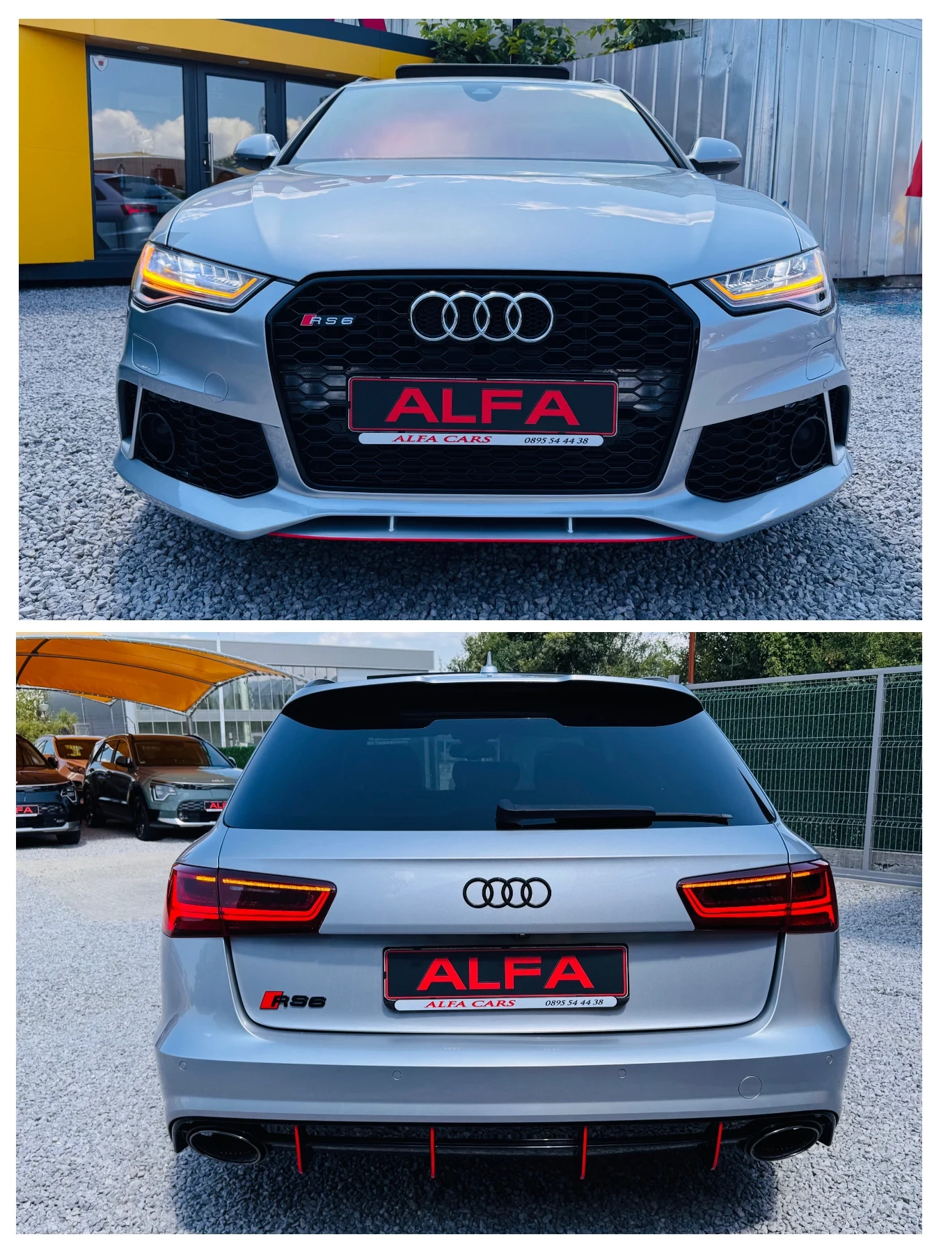 Audi A6 RS6/3.0d/ПОРЪЧКОВА/ВС.ЕКСТРИ/КАТО НОВА///, снимка 6 - Автомобили и джипове - 55617082