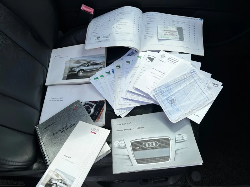 Audi Q7 3.0TDI* ПРУЖИНИ* КОЖА* ПАМЕТ* НАВИ* 7места* 2ключа, снимка 17 - Автомобили и джипове - 50368674