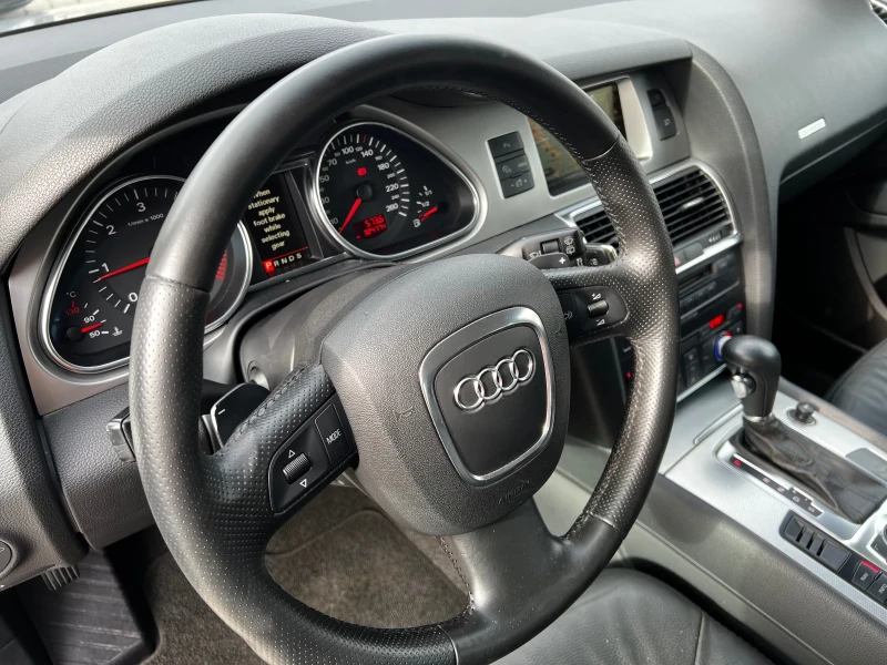 Audi Q7 3.0TDI* ПРУЖИНИ* КОЖА* ПАМЕТ* НАВИ* 7места* 2ключа, снимка 13 - Автомобили и джипове - 50368674
