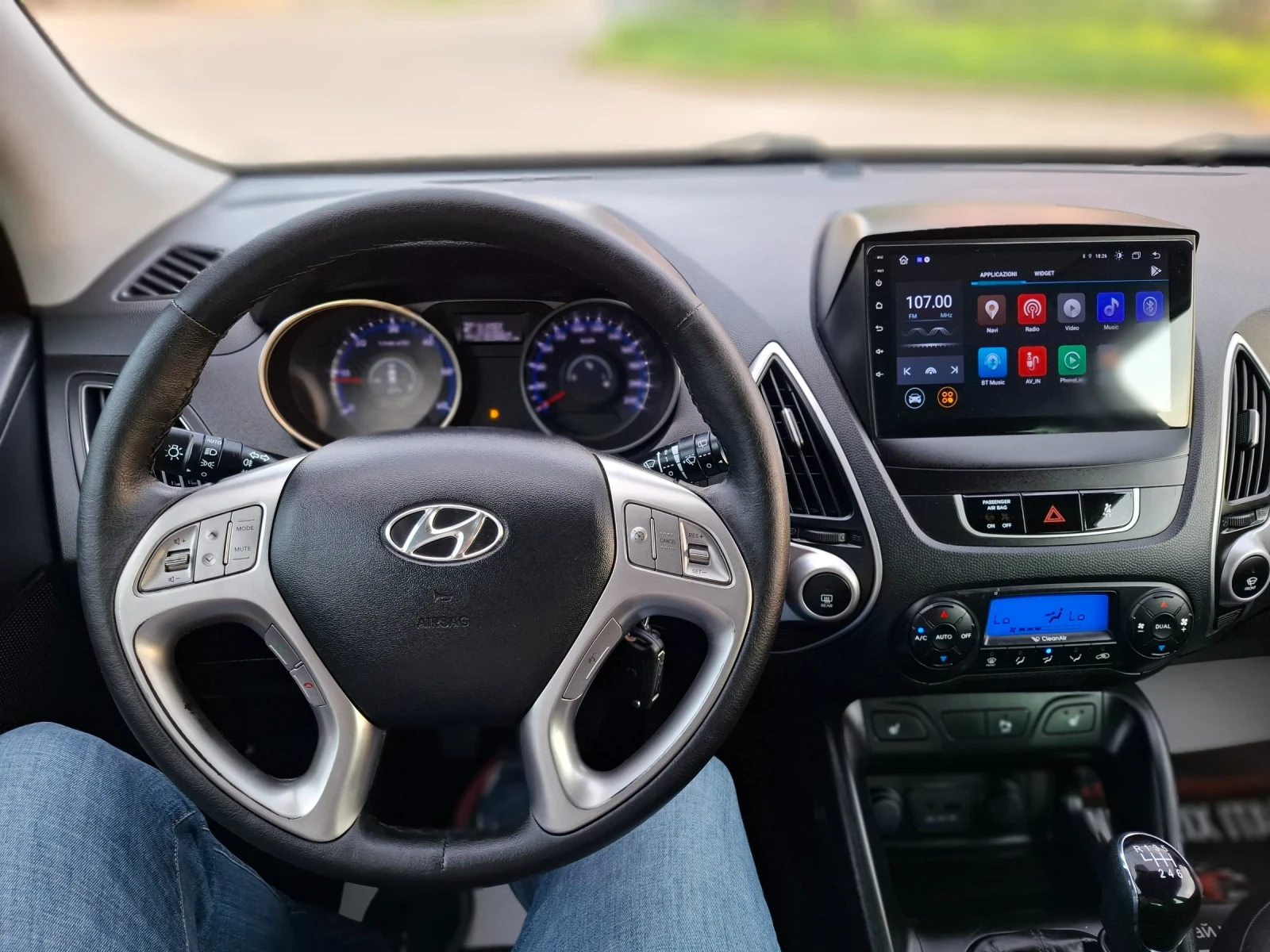 Hyundai IX35 2.0CRDI 136hp * ANDROID * NAVI * EURO 5 * ЛИЗИНГ *, снимка 10 - Автомобили и джипове - 54419504