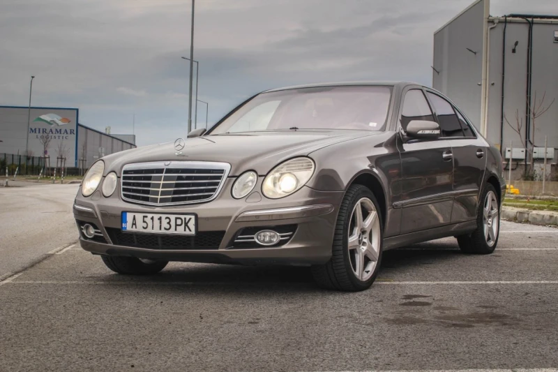 Mercedes-Benz E 500 4 matic. С газ