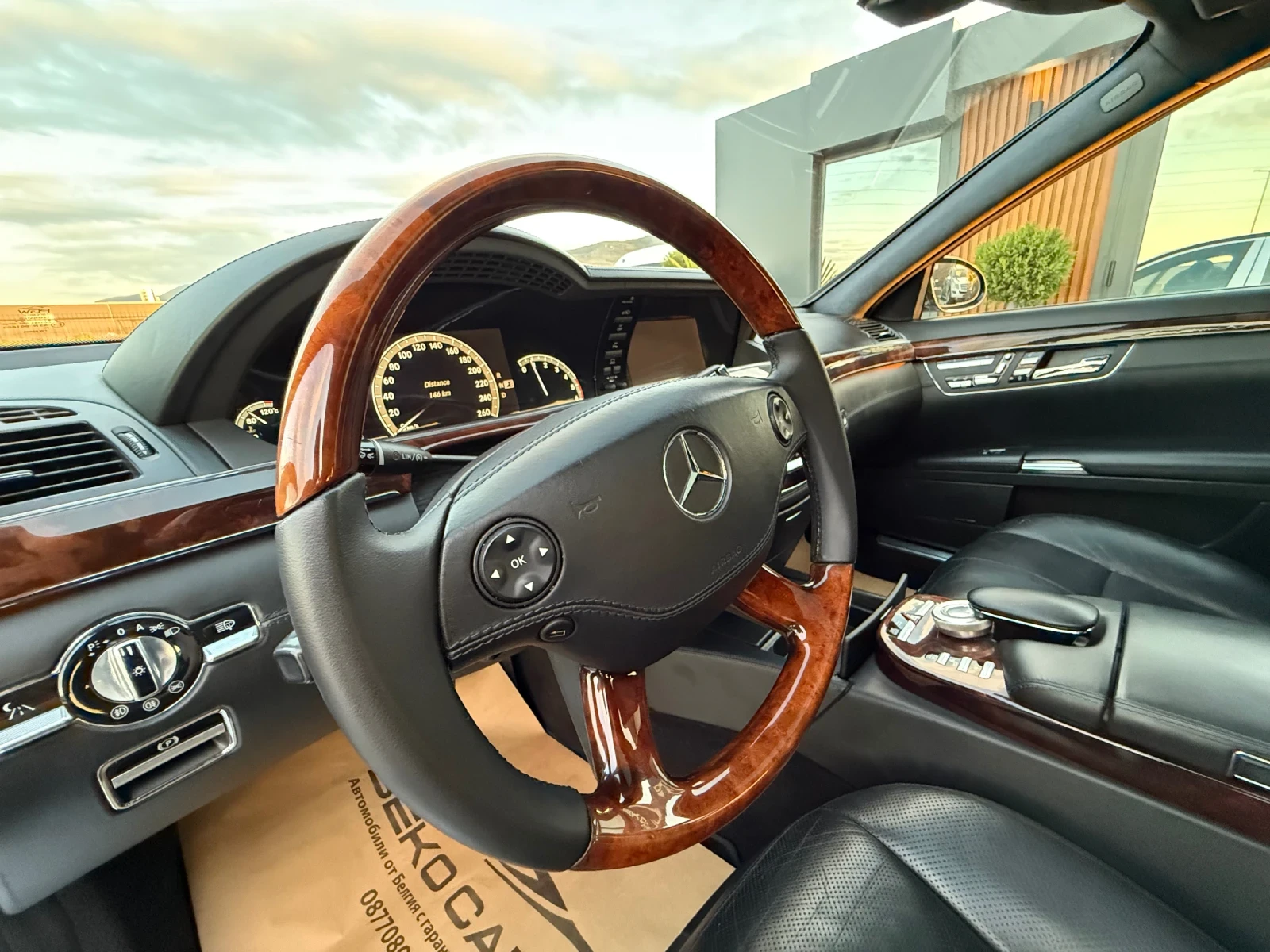 Mercedes-Benz S 420 Нов внос от Белгия!4.2дизел/V8 / AMG-LINE/ - изображение 9