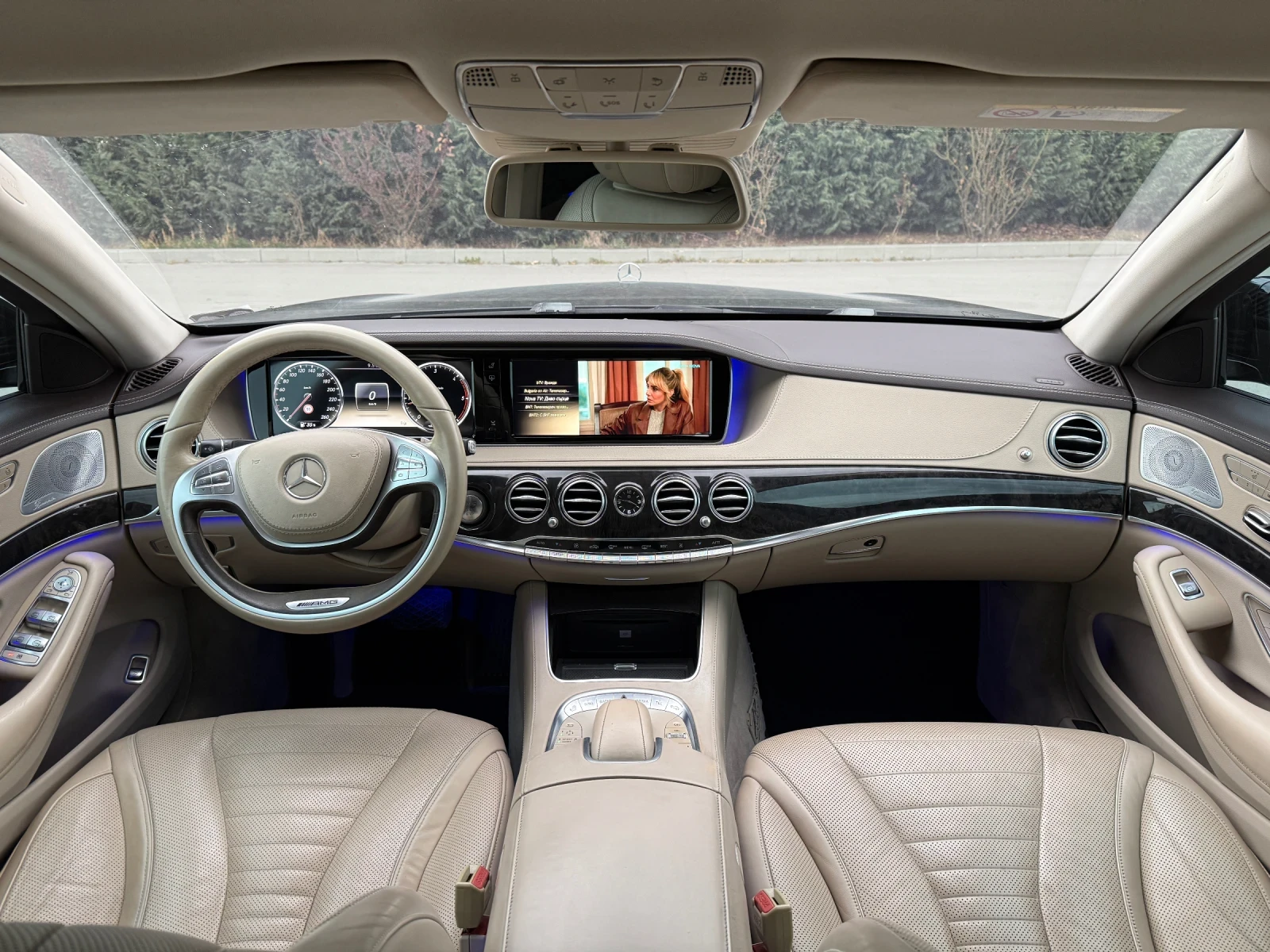 Mercedes-Benz S 350 BRABUS-Optik* 3xTV* Burmaster* FULL, снимка 8 - Автомобили и джипове - 53930356