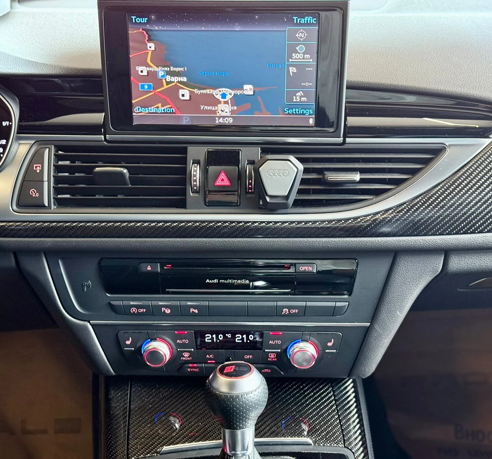 Audi Rs6 Avant Performance* Carbon* Подгрев* Лизинг , снимка 13 - Автомобили и джипове - 54703793