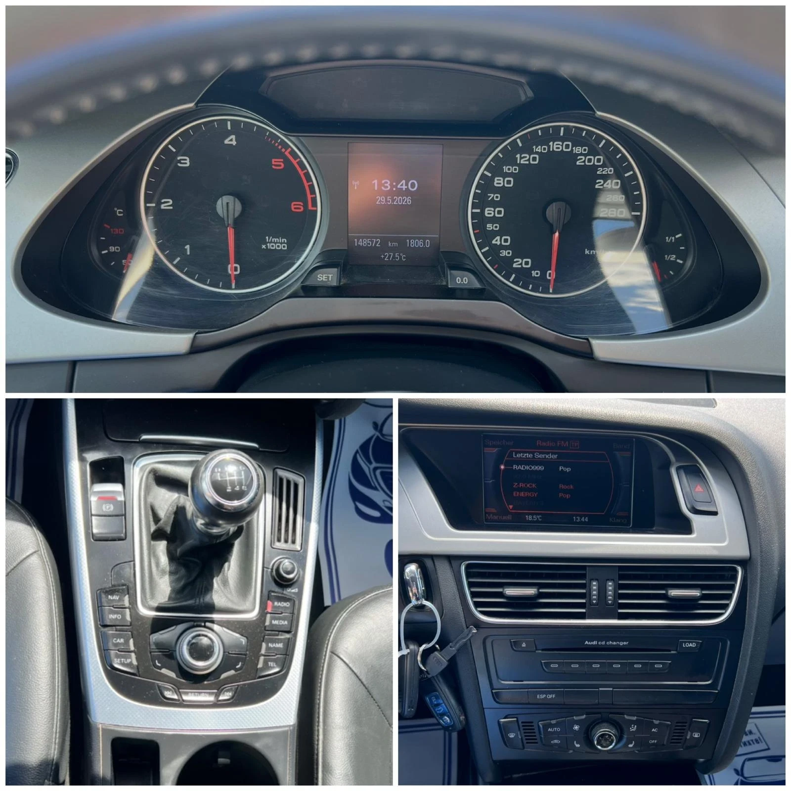 Audi A4 2.0TDI/143кс./6ск, снимка 13 - Автомобили и джипове - 54714265
