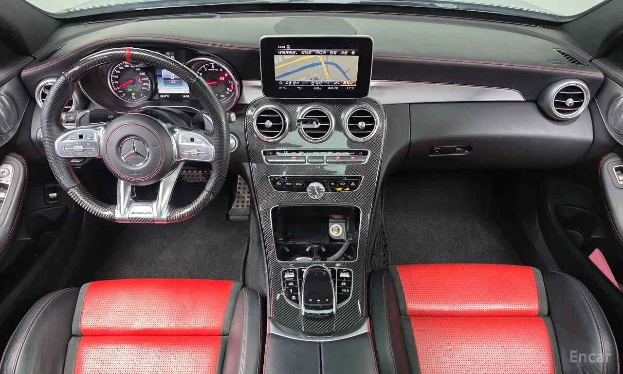 Mercedes-Benz C 63 AMG * HEAD UP* BUCKET SEATS * ФИКСИРАНА ЦЕНА* , снимка 7 - Автомобили и джипове - 56131139