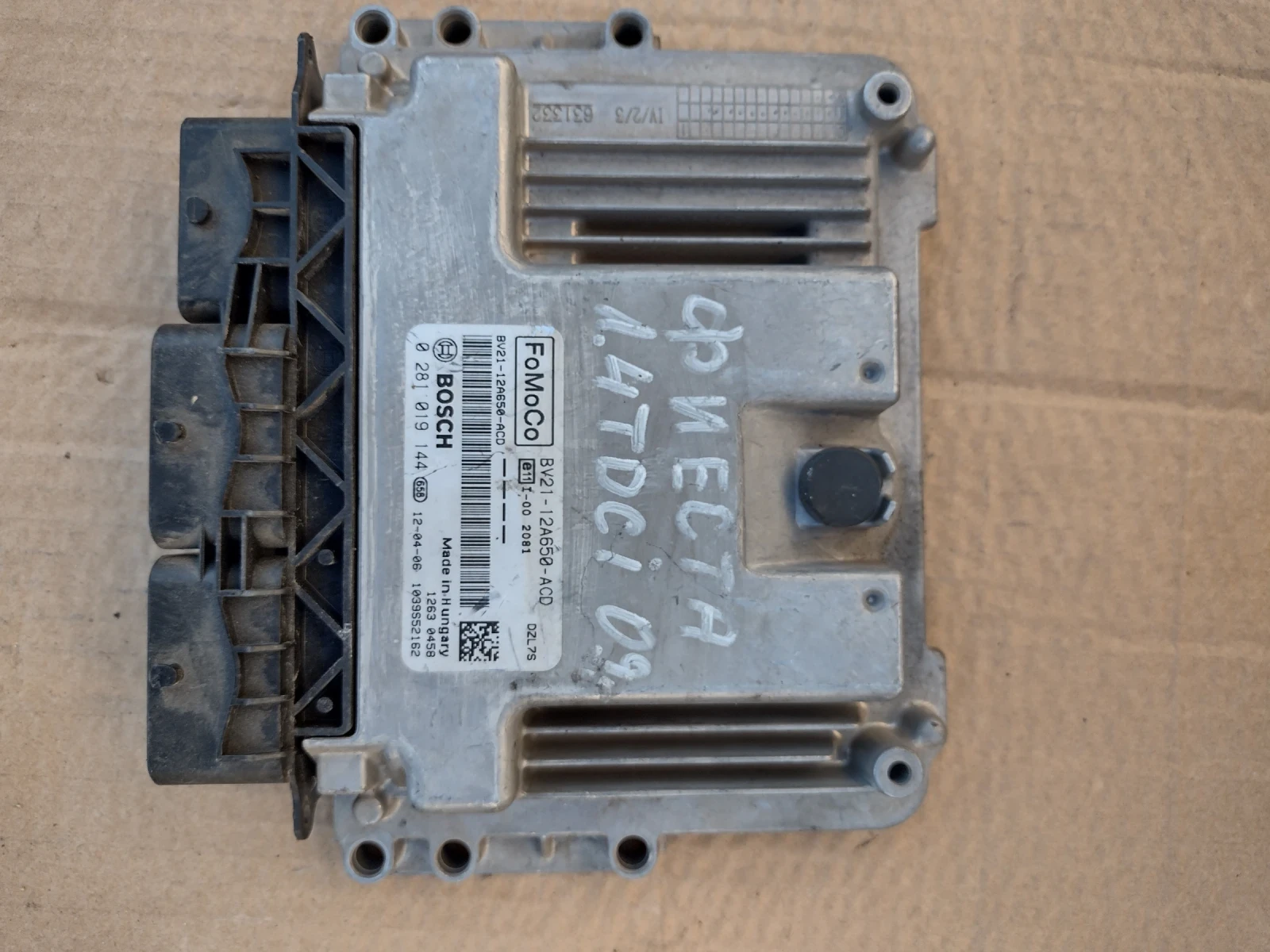 BV21-12A650-ACD �������� �������� �� FORD FIESTA 1.4 TDCI  Bosch 0 281 019 144 | Mobile.bg � ����������� 1