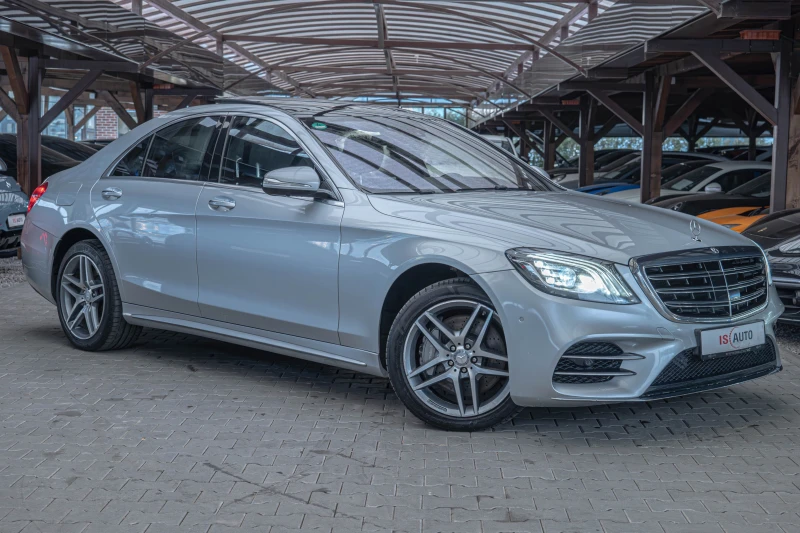 Mercedes-Benz S 560 AMG/4Matic/Burmester/360Камера/Обдухване, снимка 1 - Автомобили и джипове - 48973989