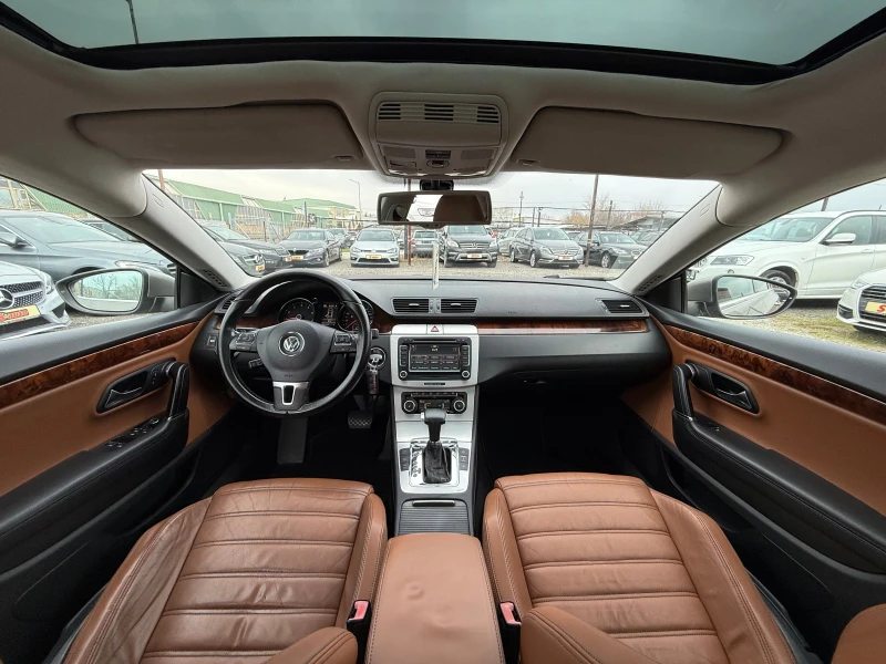 VW Passat CC 2.OTSI АВТОМАТ* ПАНОРАМА* ПОДГРЕВ* КСЕНОН* КОЖА, снимка 14 - Автомобили и джипове - 52669817