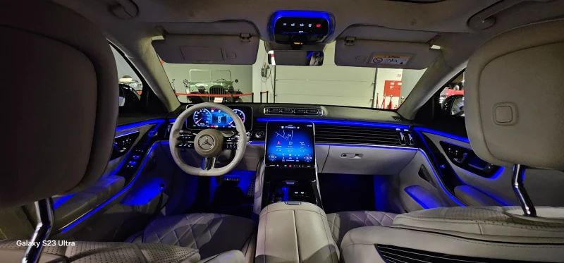 Mercedes-Benz S 350 D AMG 4matic long, снимка 11 - Автомобили и джипове - 52727589