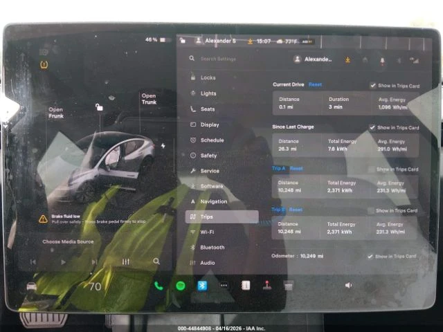 Tesla Model 3 LONG RANGE REAR-WHEEL DRIVE, снимка 15 - Автомобили и джипове - 54800834