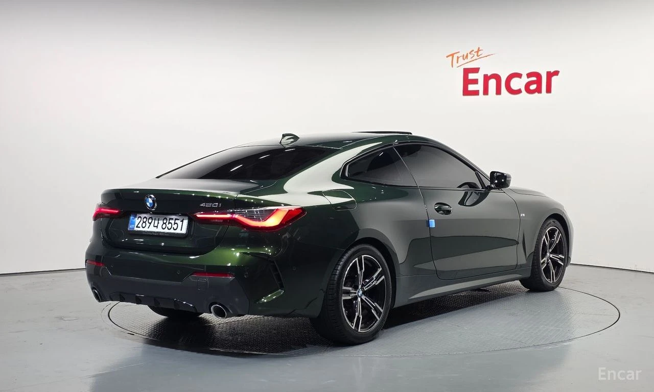 BMW 420 i M SPORT* LASER* DISTRONIC* ОБДУХВАНЕ* КАМЕРА* , снимка 3 - Автомобили и джипове - 54913698