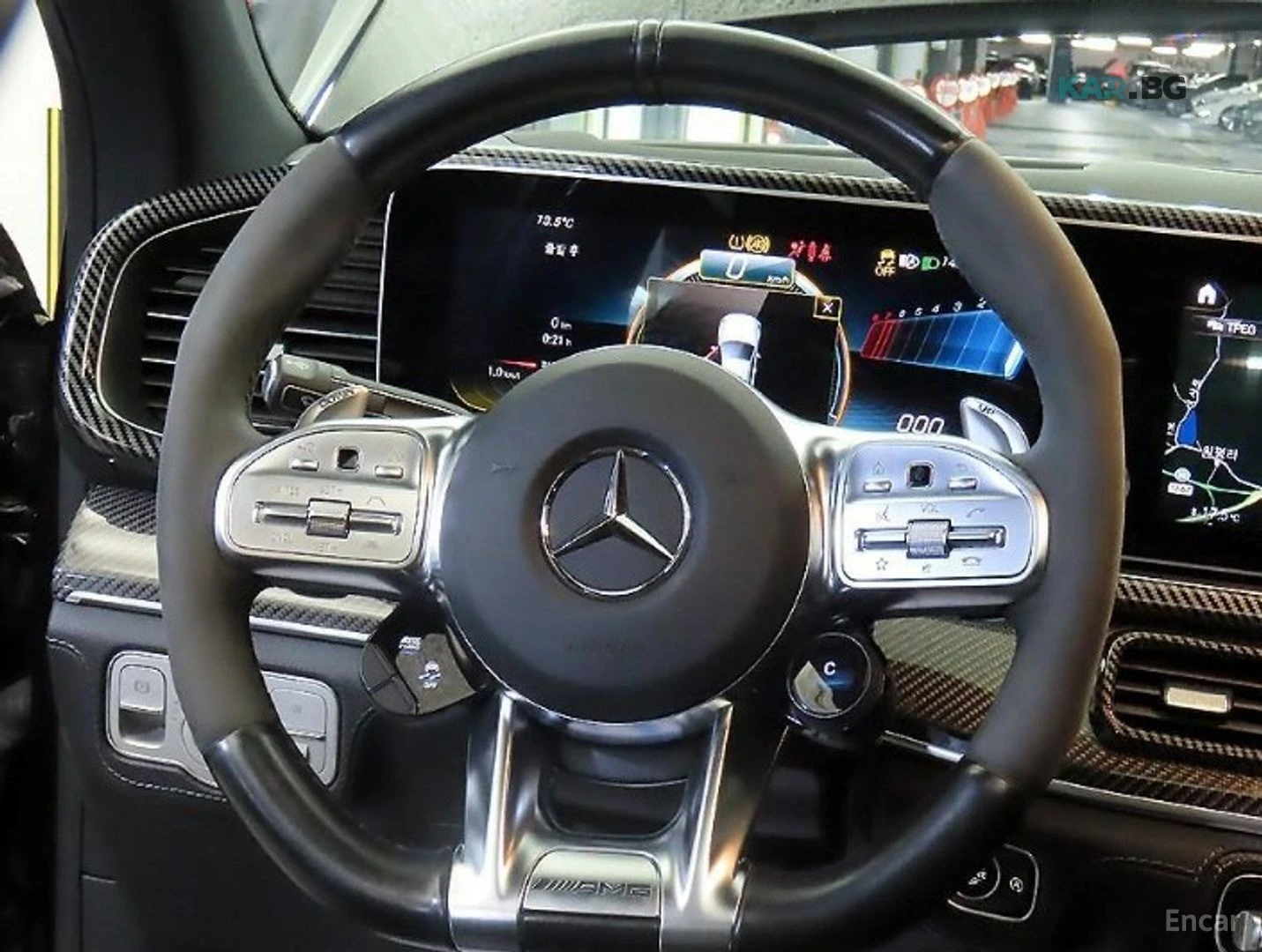 Mercedes-Benz GLE 53 4MATIC CARBON/KEYLESS/DISTRONIC/PANO, снимка 8 - Автомобили и джипове - 54701432