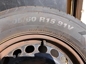 Гуми с джанти Kumho 205/60R15, снимка 3 - Гуми и джанти - 49437623