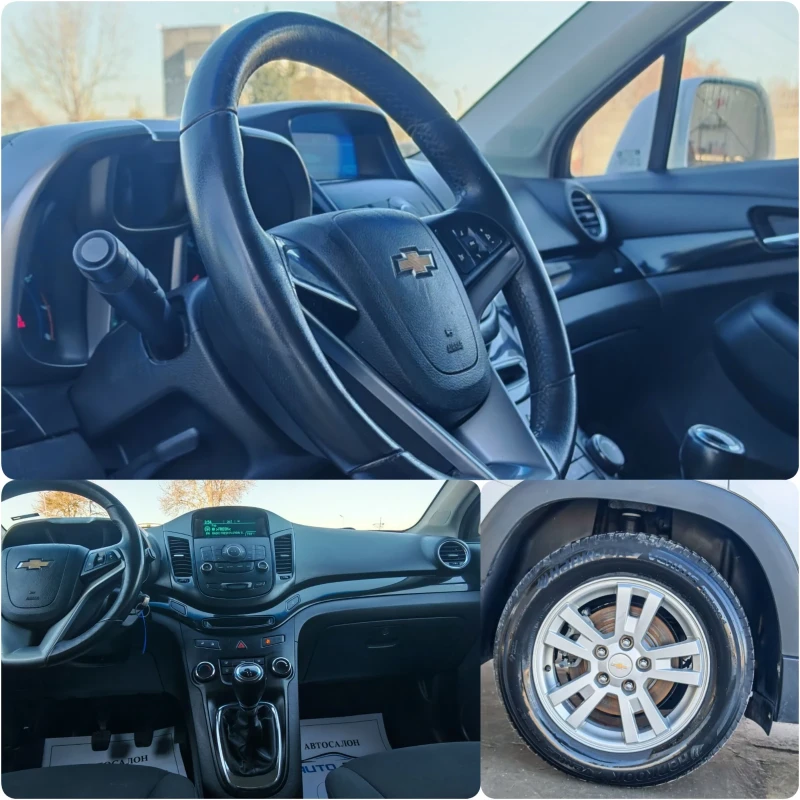 Chevrolet Orlando 1.8 141 К.С. ГАЗ БЕНЗИН! 7МЕСТА!РЕГИСТРАЦИЯ! , снимка 14 - Автомобили и джипове - 52789559