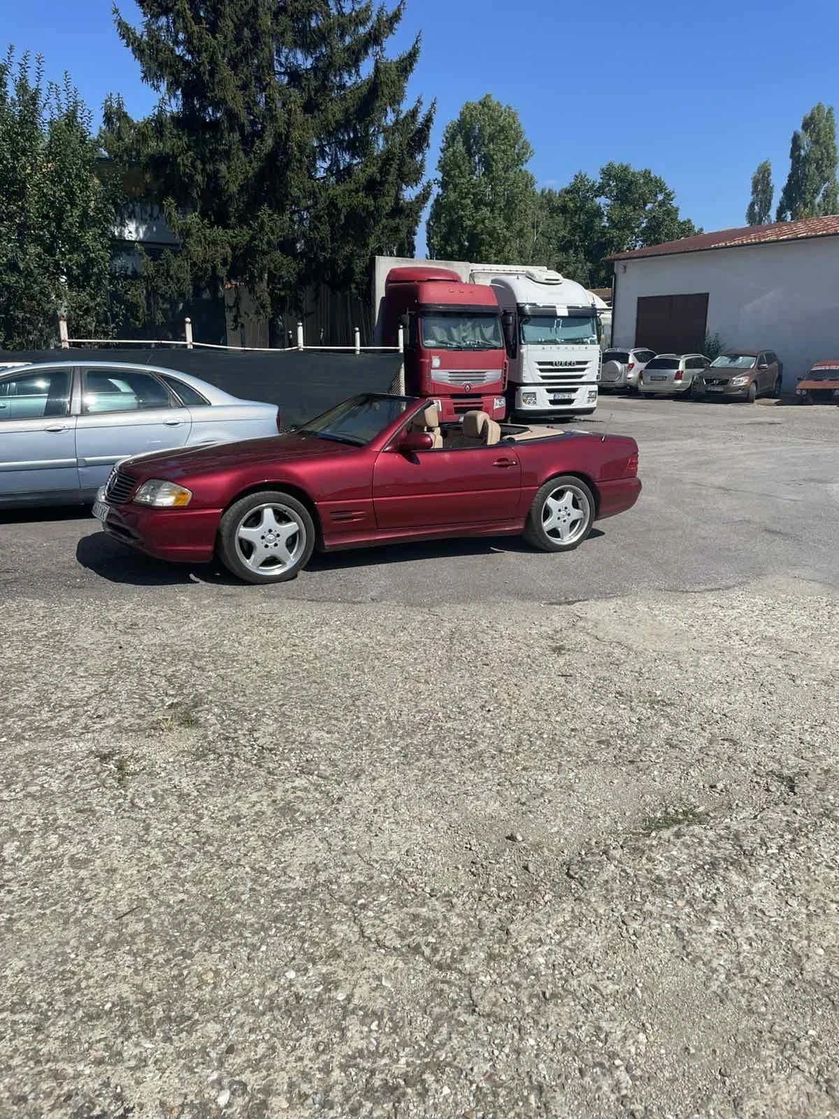 Mercedes-Benz SL 500, снимка 9 - Автомобили и джипове - 55079666
