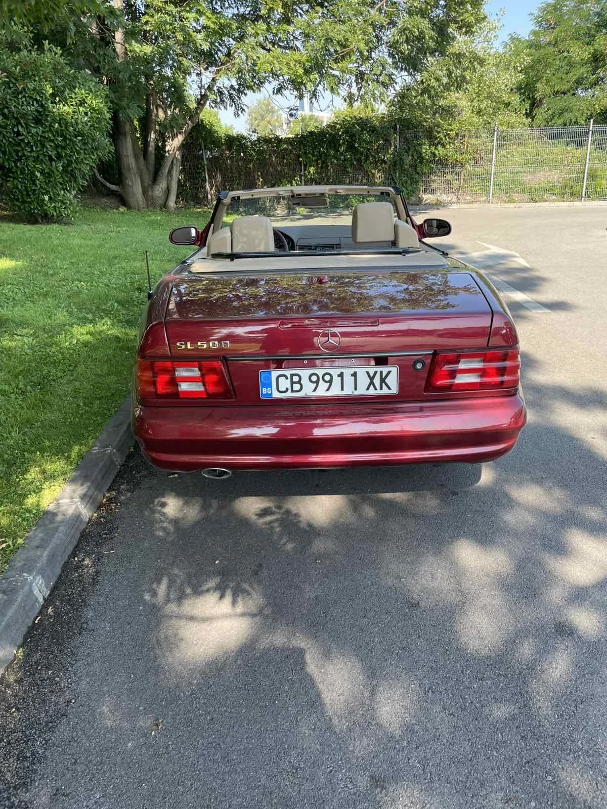 Mercedes-Benz SL 500, снимка 11 - Автомобили и джипове - 55079666