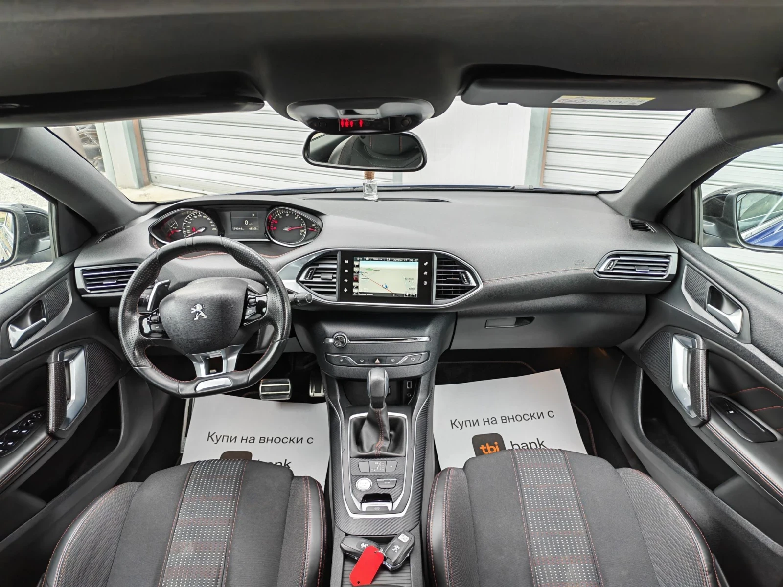 Peugeot 308 1.6BlueHdi Gt-line Euro6 Navi FullLed , снимка 9 - Автомобили и джипове - 56182297