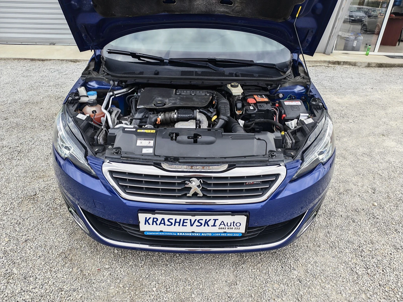 Peugeot 308 1.6BlueHdi Gt-line Euro6 Navi FullLed , снимка 16 - Автомобили и джипове - 56182297