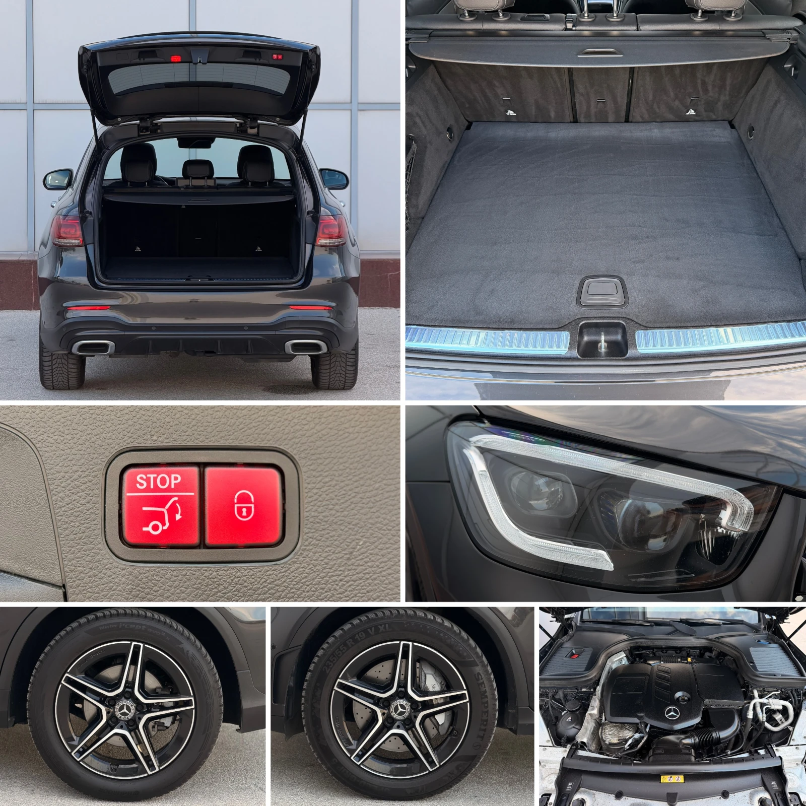 Mercedes-Benz GLC 220 -Face-AMG-Multibeam-Keyless-Panorama-4-matic-9G-, снимка 17 - Автомобили и джипове - 55040562