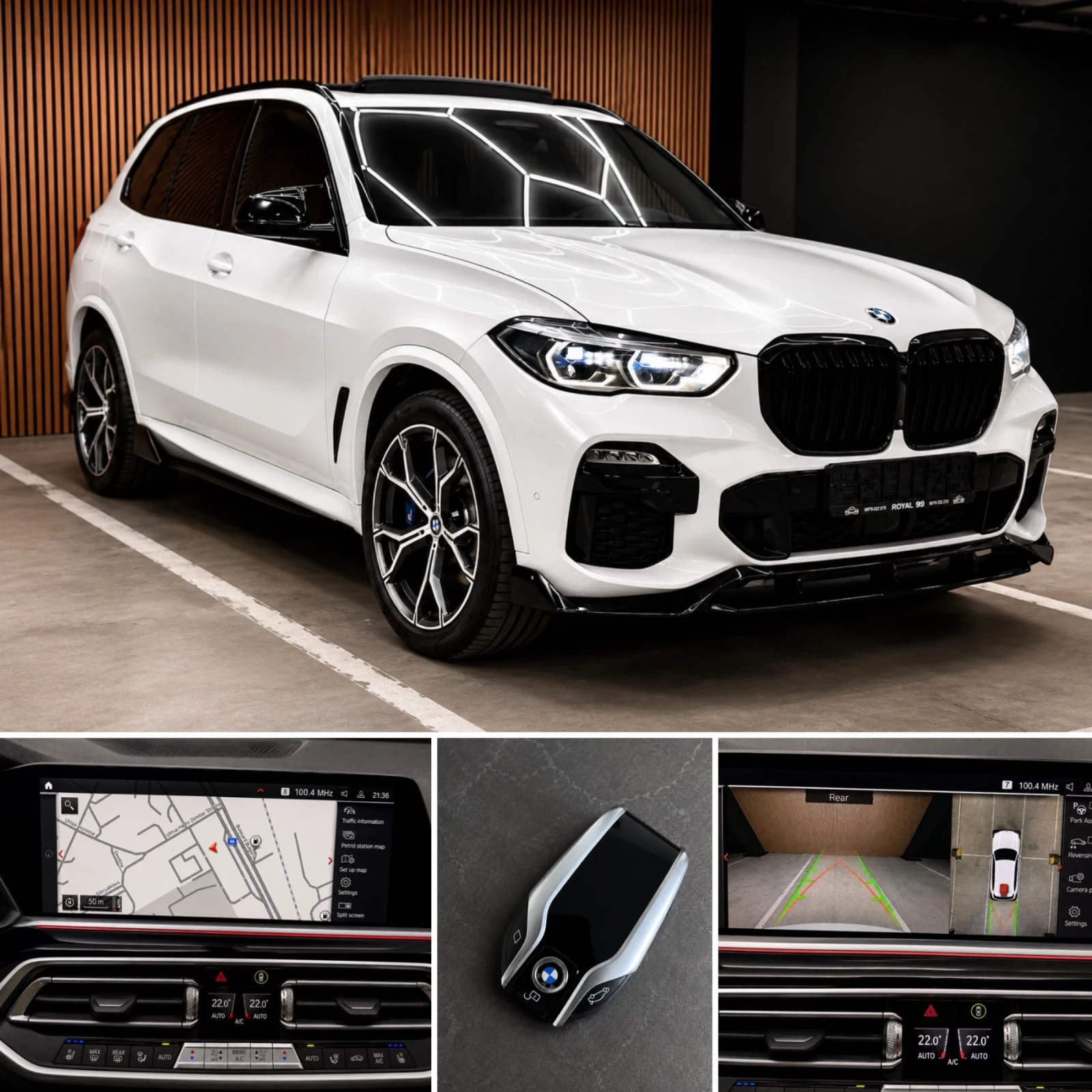 BMW X5 3.0D :: LASER::DISTRONIK::M PERFORMANCE:360:HARMAN, снимка 17 - Автомобили и джипове - 55499965