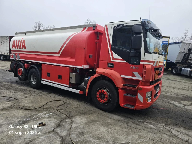 Iveco Magerus 26.420 / EEV/ ADR / три клетки / 18500 литра, снимка 6 - Камиони - 48908544