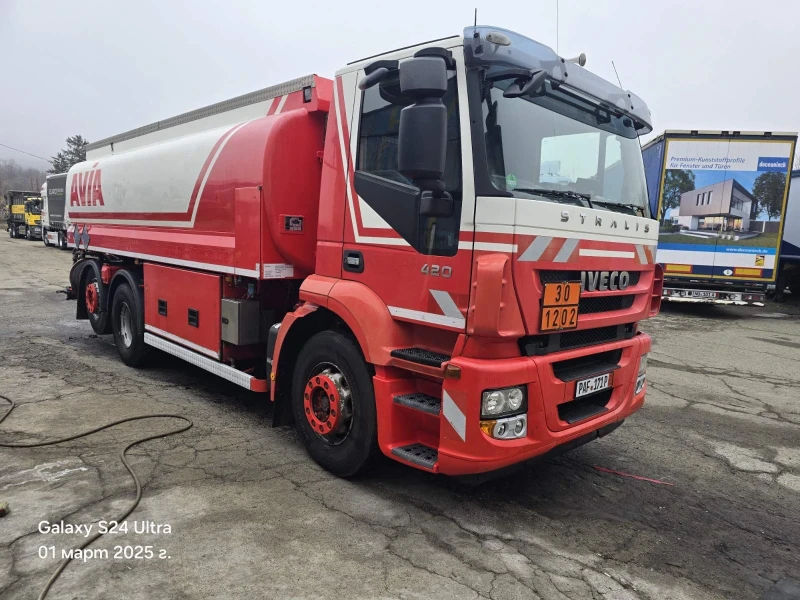 Iveco Magerus 26.420 / EEV/ ADR / три клетки / 18500 литра, снимка 2 - Камиони - 48908544