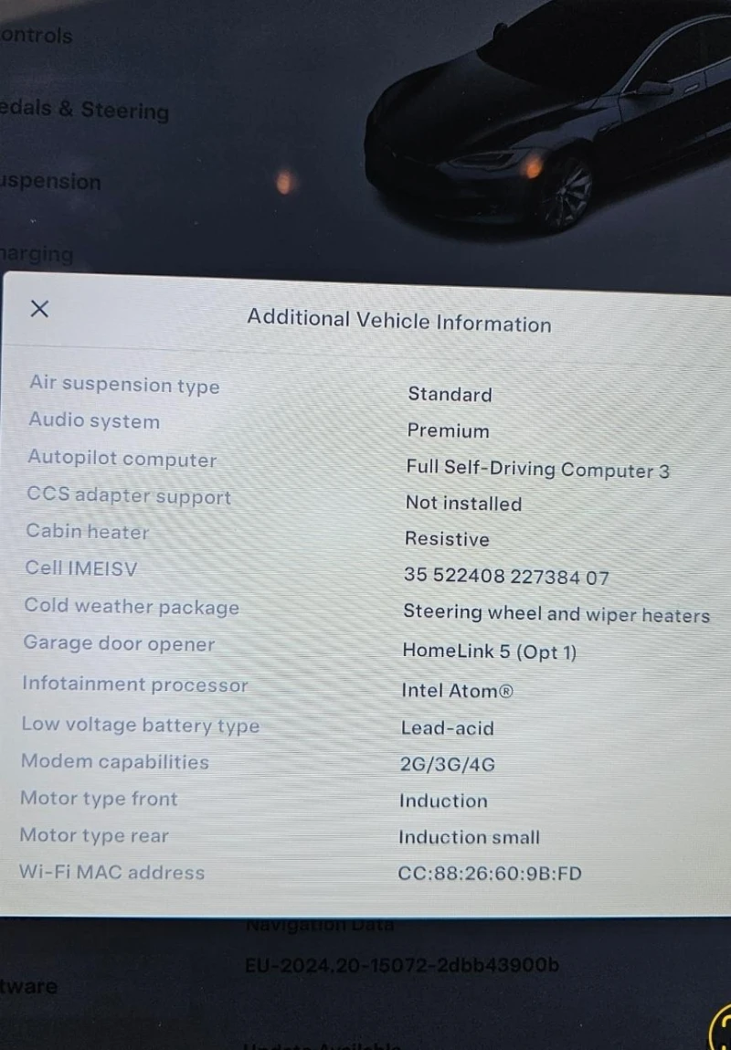 Tesla Model S S100D Перфектна, снимка 16 - Автомобили и джипове - 51398864