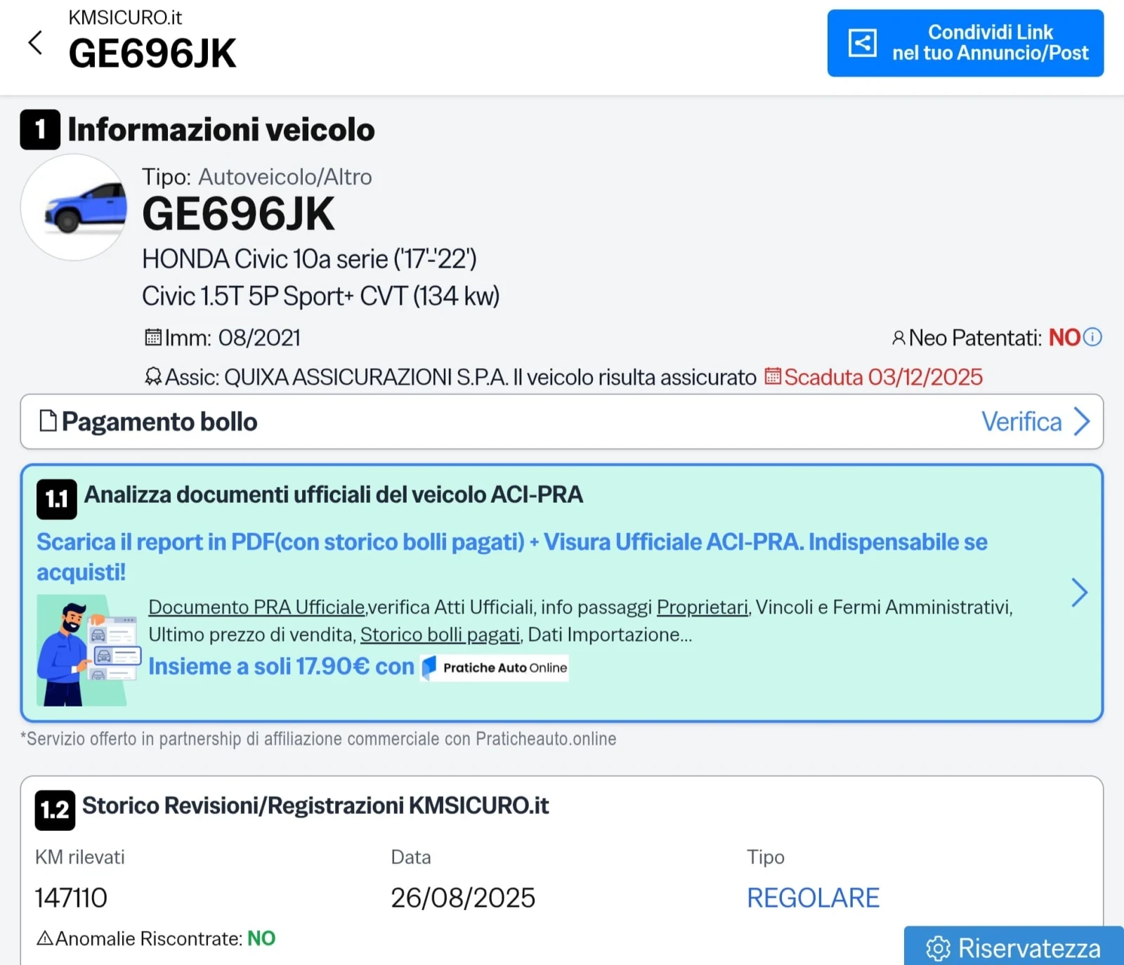 Honda Civic 1.5 TURBO SPORT PLUS CVT 10gen. | Mobile.bg � ����������� 17