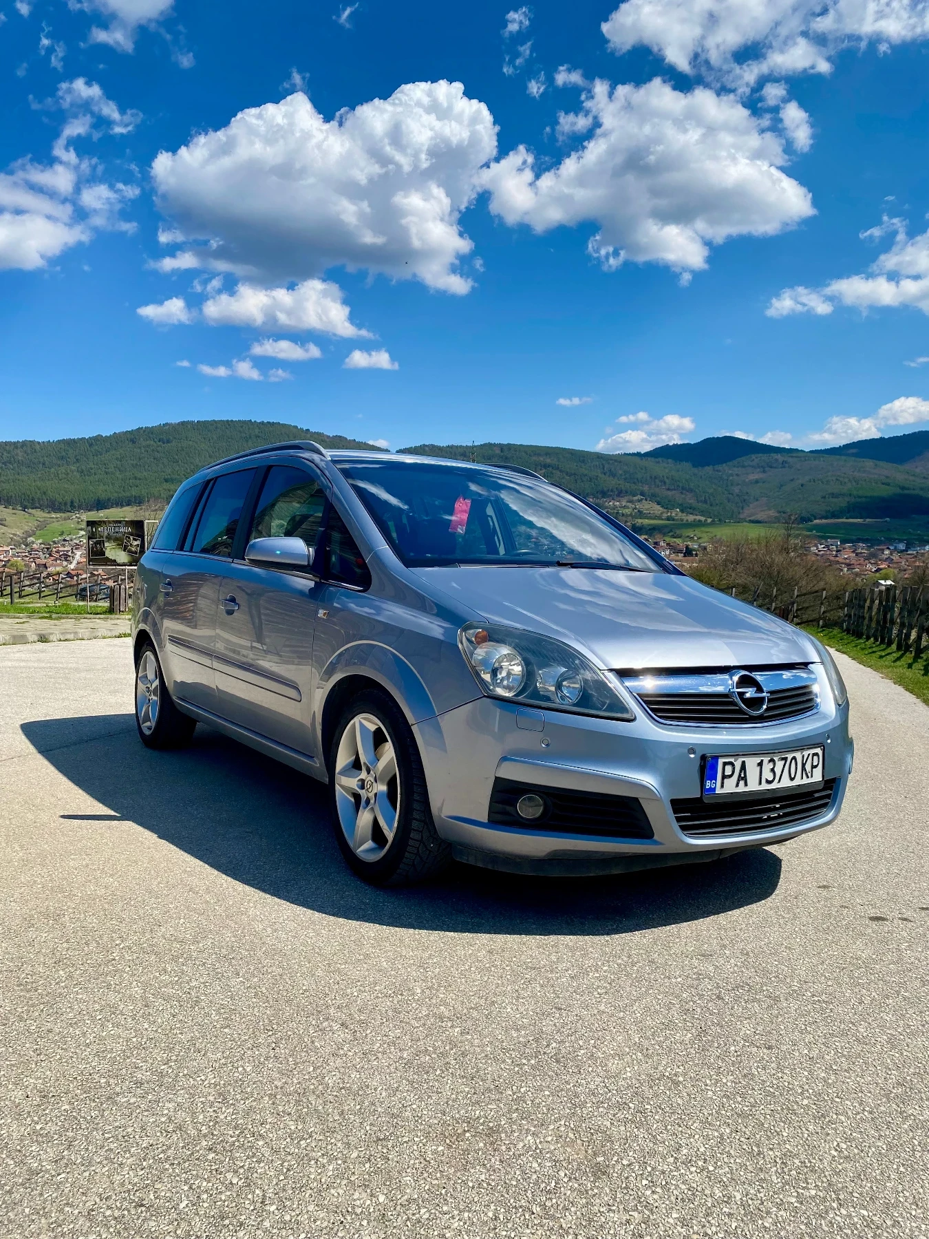Opel Zafira Бензин газ