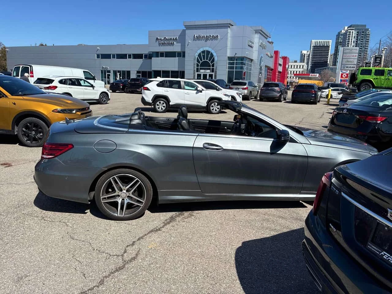 Mercedes-Benz E 55 Cabriolet * ОБДУХВАНЕ * ПОДГРЕВ * ПРЕДСТАВИТЕЛСТВО, снимка 4 - Автомобили и джипове - 54399189