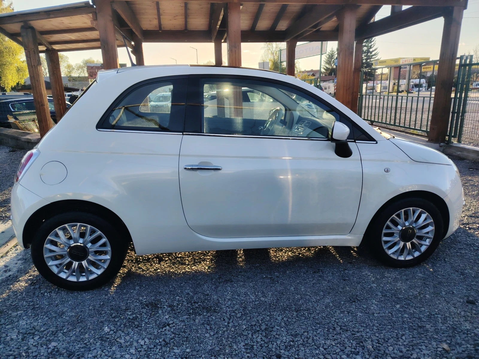 Fiat 500 1.2  e6 Panorama White pearl , снимка 3 - Автомобили и джипове - 54401442