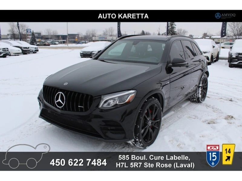 Mercedes-Benz GLC * 43 amg panoramic mags 21'' clean carfax 