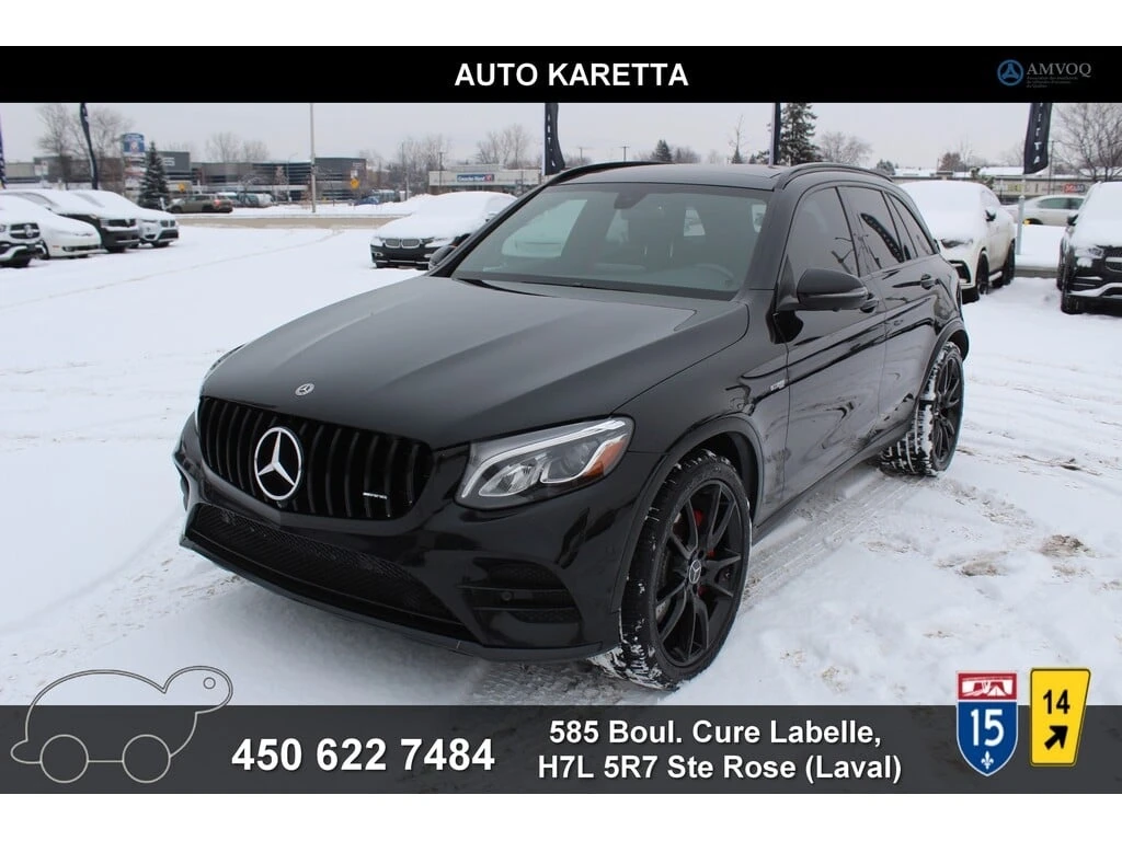 Mercedes-Benz GLC * 43 amg panoramic mags 21'' clean carfax , снимка 1