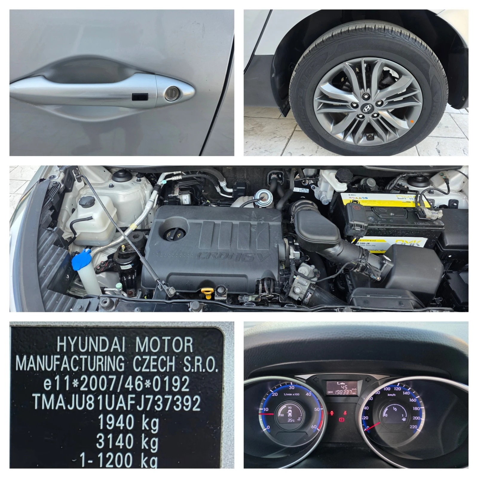 Hyundai IX35 1.7 CRDI NAVI KOJA PANORAMA , снимка 17 - Автомобили и джипове - 55105927