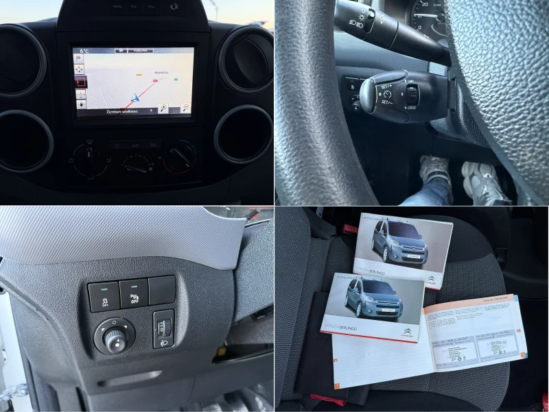 Citroen Berlingo 1.6HDI/NAV/PDC/SERVICE BOOK/EURO6, снимка 15 - Автомобили и джипове - 49504308