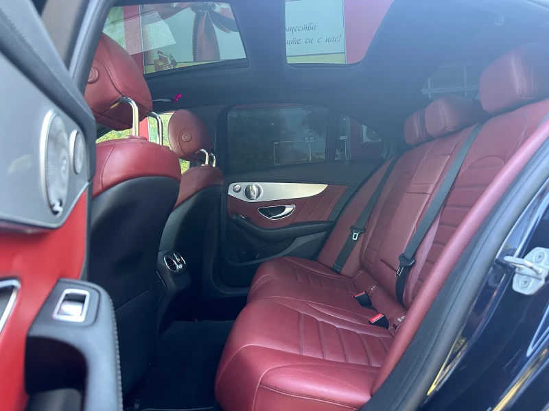 Mercedes-Benz C 400 4MATIC* AMG-ПАКЕТ* BURMASTER* DISTRONIC* LINE ASSI, снимка 12 - Автомобили и джипове - 51096208